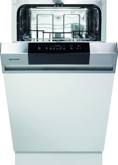 Lavastovilje e integruar Gorenje GI520E15X, 45cm, 9 sete, inox