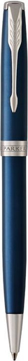 Stilolaps me sferë Parker Sonnet Blue Lacquer 1931536, trup metalik, ngjyrë blu