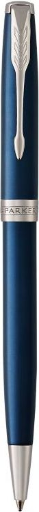 Stilolaps me sferë Parker Sonnet Blue Lacquer 1931536, trup metalik, ngjyrë blu