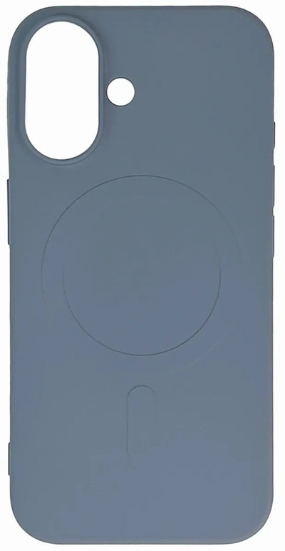 Kapak siliconi Hurtel Liquid Silicone me MagSafe për Samsung Galaxy A56 5G, kundër rrëshqitjes, gri