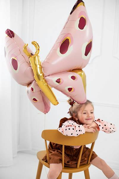 Balon flutur PartyDeco Butterfly, 120x87cm, shumëngjyrësh