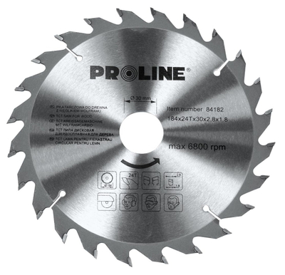 Teh sharre për dru Pro-Line 84304, 30 x 300 mm