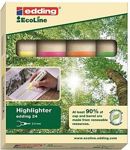 Markerë Edding Eco, 4 copë