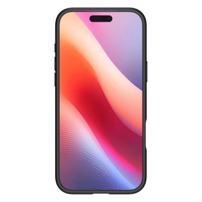Mbulesë telefoni Spigen Ultra Hybrid për iPhone 17 Pro, e tejdukshme, me kornizë mbrojtëse të zezë