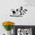 Dekor metalik Decortie Toucan, (50 x 29cm)