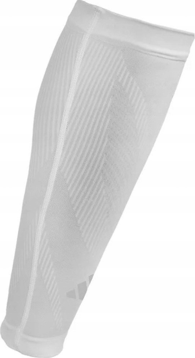 Mëngë kompresive për pulpë Adidas, L/XL, sportive, të bardha
