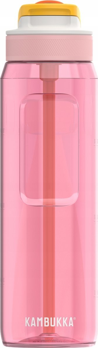 Shishe uji Kambukka Lagoon, 1000 ml, plastike Tritan, rozë transparente