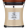 Llullë aromatike WoodWick Vanilla Bean, fitil druri, kavanoz qelqi, bezhë