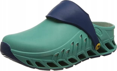 Sabot mjekësor Scholl Evoflex F29378, nr. 42, ergonomik, ngjyrë turquoise