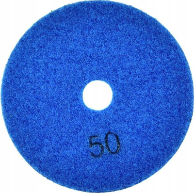 Disk bluarës Geko G78930, 100 mm, grit 50, për bluarje në të thatë