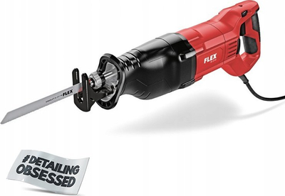 Sharrë reciproke Flex RS11-28 Tiger Saw, 230V, goditje 28mm, e kuqe me të zezë