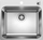 Кујнски мијалник Бланко SUPRA 500 IF A, инокс brushed, со автоматски затворач