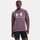Bluzë me kapuç Under Armour Rival Fleece Big Logo, misty purple dhe e bardhë, për femra, S