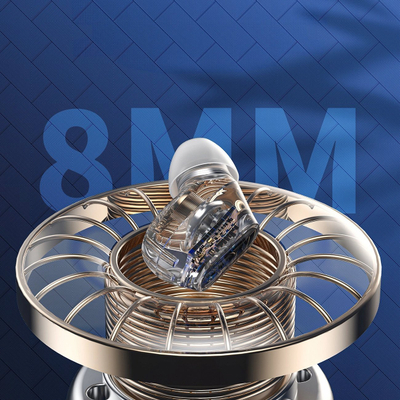 Kufje wireless Choetech MEMS TWS, Bluetooth 5.3, me kuti karikimi, të bardha
