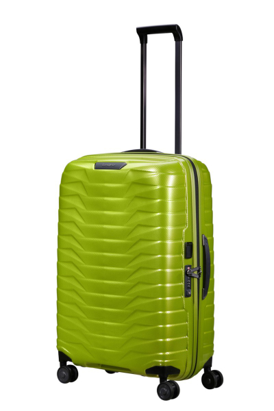 Valixhe Hard Me 4 Rrota Samsonite Proxis 69/25 Ngjyrë E Gjelbërt Lime
