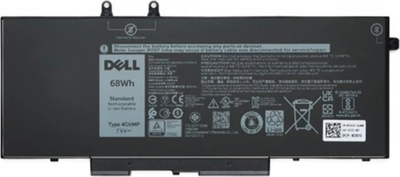 Bateri laptopi Origin Storage Dell Latitude, 4-cell, 68Wh, e zezë