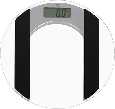 Peshore banje Adler AD 8122, 150kg, ekran LCD, xham i temperuar