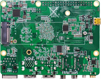 Kompjuter një-përdorimsh Radxa ROCK 5 Model B, 16GB RAM, 8-bërthamor, jeshile