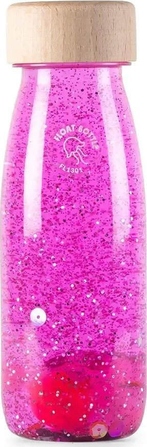 Shishe ndijore PETIT BOUM Float, 3m+, BPA free, rozë