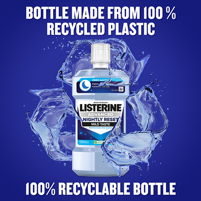Shpëlarës goje Listerine Advanced Nightly Reset Mild Taste