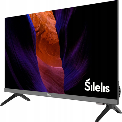 LED телевизор Šilelis 24", Full HD, DVB T T2, црн
