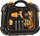 Set lodër mjetesh JCB HTI 1415693, trapani me bateri, kuti plastike, verdh e zez