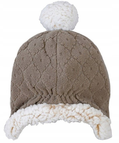 Kapelë dimri Lodger Double Layer Winter Fleece Cap Buffalo, 1–2 vjeç, dy shtresa, kafe