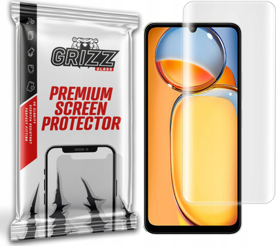Folie mbrojtëse ekrani GrizzGlass Hydrofilm për Xiaomi Redmi 13C, hydrogel, transparente