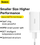 Karikues Baseus GaN5 Pro, 2x USB-C, USB-A, 65W, i bardhë