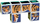 Lodër kube magnetike Geomag Magicube Jungle Animals, 6 kube, 3 karta ndërtimi, shumëngjyrëshe
