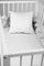 Çarçaf Sensillo Printed Dots 2212/5817, 60X120 cm, i bardhë