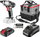 Set veglash me bateri Graphite Power Tool 58G012 S15, 18V, 5 pjesë, me çantë