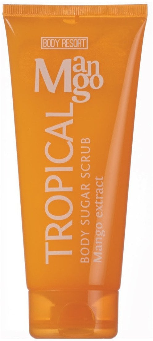 Scrub trupi Body Resort Orange, me sheqer dhe mango, 200ml
