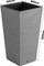 Vazo dekorative Conforama FURU, rezervuar uji 11L, 26.5x26.5x50 cm, gri çimento