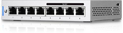 Switch rrjeti Ubiquiti UniFi US-8-60W, 8 porta Gigabit, PoE 60W, gri