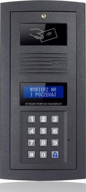 Panel interkomi Elfon Optima OP-255R, lexues RFID, deri 255 përdorues, grafit