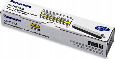 Toner Panasonic KX-FATY508E i verdhë, 4000 faqe, për KX-MC6020PD