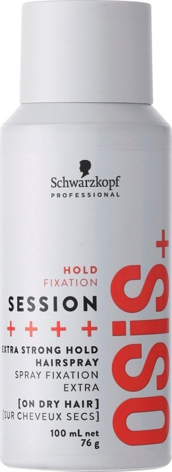 Llak flokësh Schwarzkopf Professional Session, mbajtje shumë e fortë, 100ml