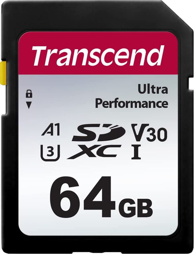 Kartë memorie Transcend 340S SDXC, 64GB, Class 10 UHS I U3 V30