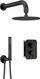 Set dushi i fshehur Deante BOX, me mixer, me kokë dushi, krom