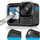 Xham mbrojtës Tech-Protect Glass Fit+, 2 copë, për GoPro Hero 9 10 11 12, transparent