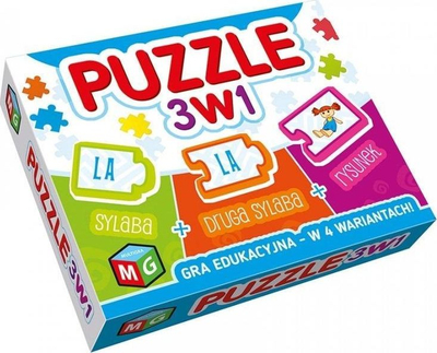 Puzzle Multigame 3in1