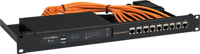 Kit rackmount Rackmount.IT për SonicWall TZ270W TZ370W TZ470W, 19\", i mbrojtur