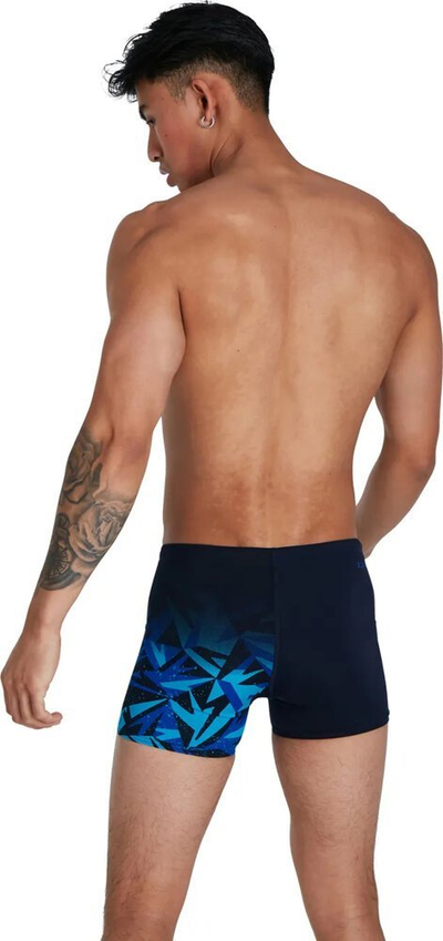 Rroba banje për burra Speedo Hyper Boom V-Cut Aquashort, ECO Endurance+, të zeza