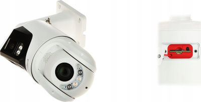 Kamerë PTZ Dahua SDT4E425-8P-GB-APV1-0280-S2, 8MP+4MP, 25x zoom, e bardhë