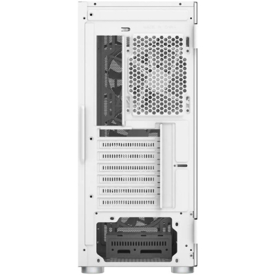 Kasë Montech X3 Mesh Mid Tower, RGB, Tempered Glass, e bardhë