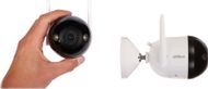 Kamerë sigurie WiFi Dahua IPC-F4CP-LED-0280B, 4MP, 2.8mm, Full Color, IP67, e bardhë