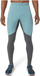 Leggins vrapimi ASICS Winter Run Men, termike, për meshkuj, gri kaltëroshe