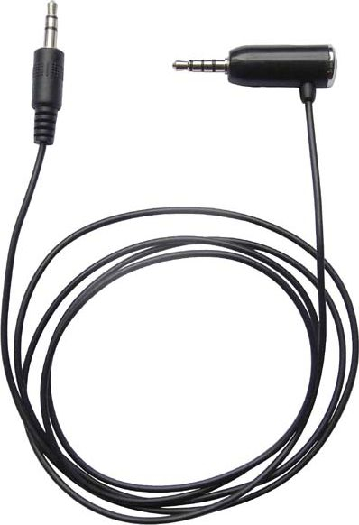 Kabllo Jack 3.5mm - 3.5mm, 1.2m, e zezë
