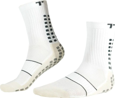 Çorape futbolli Trusox 3.0 Cushion, numrat 39-43.5, të bardha